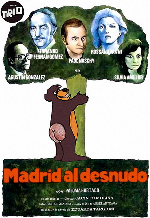 Movie poster for Naked Madrid (1979)
