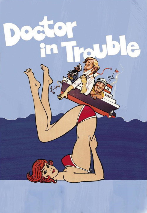Movie poster for Doctor in Trouble (1970)