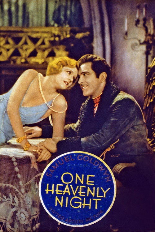 Movie poster for One Heavenly Night (1930)