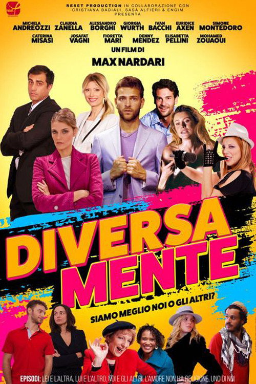 Movie poster for Diversamente (2021)