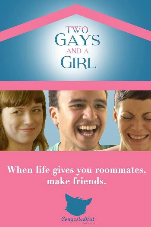 Movie poster for Two Gays and a Girl (2016)