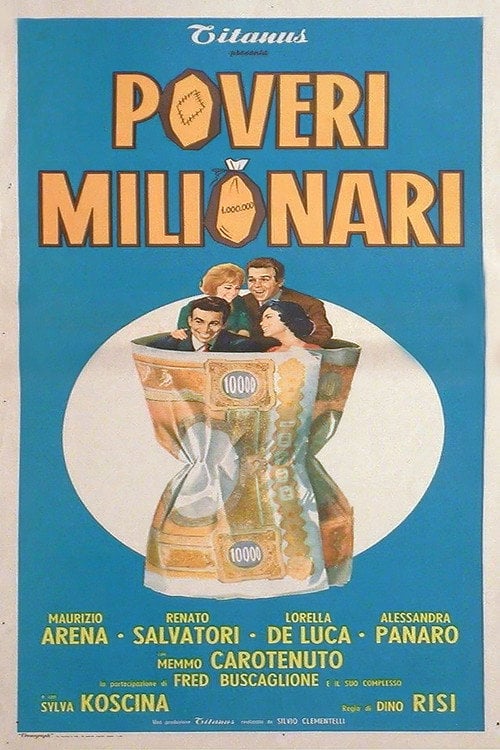 Movie poster for Poor Millionaires (1959)