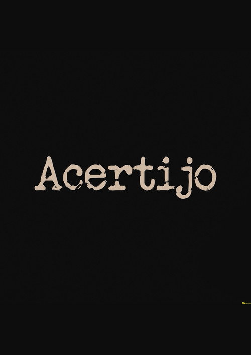 Movie poster for Acertijo