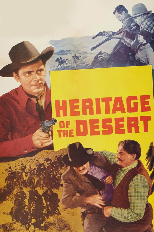 Movie poster for Heritage of the Desert (1939)