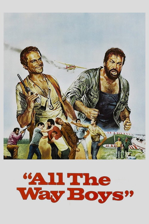 Movie poster for All the Way Boys (1972)