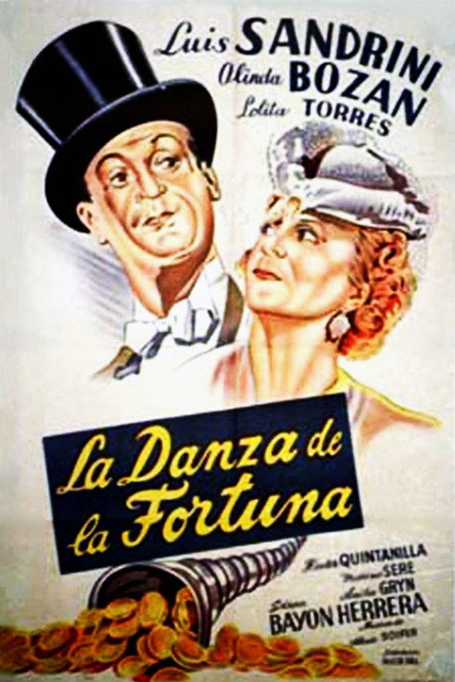 Movie poster for La danza de la fortuna (1944)