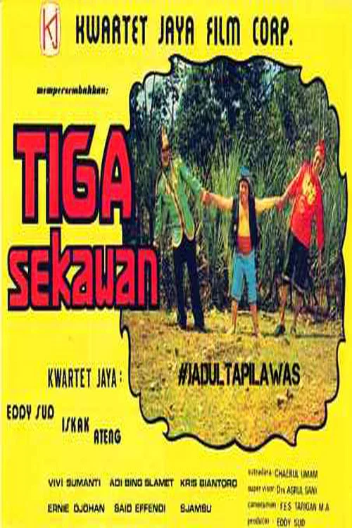 Movie poster for Tiga Sekawan (1975)