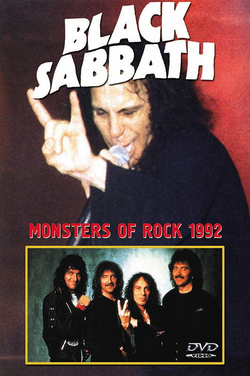 Movie poster for Black Sabbath: Monsters of Rock Italy (1992)