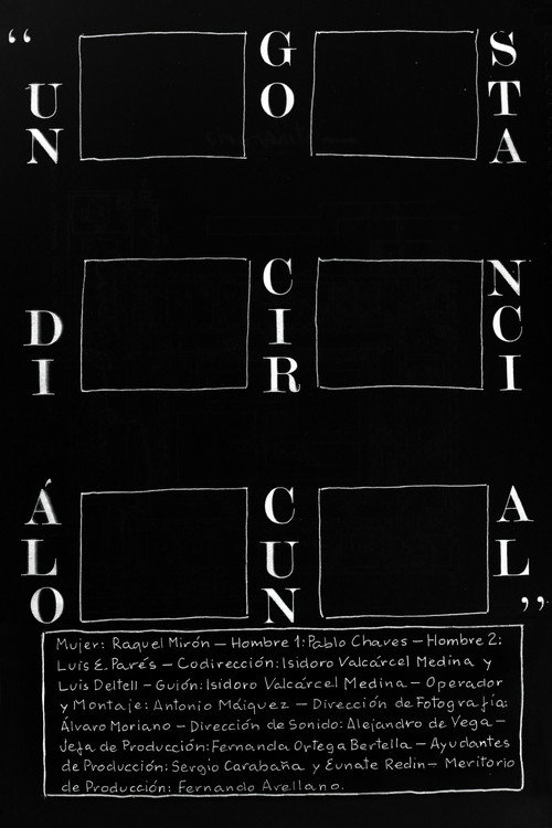 Movie poster for Un diálogo circunstancial (2020)