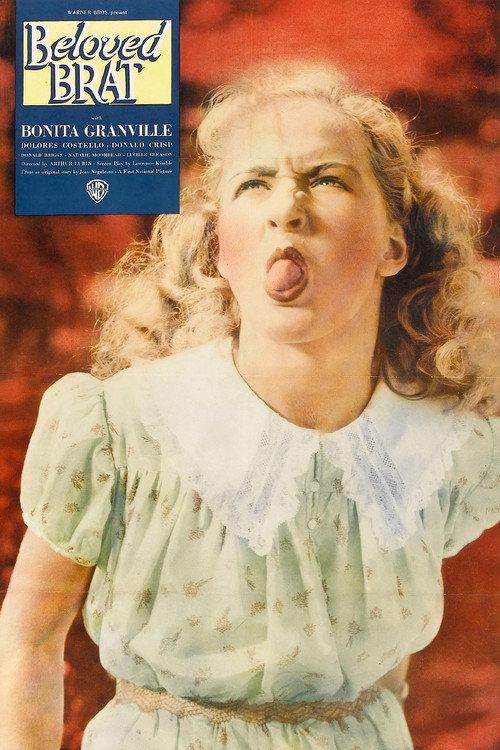 Movie poster for The Beloved Brat (1938)