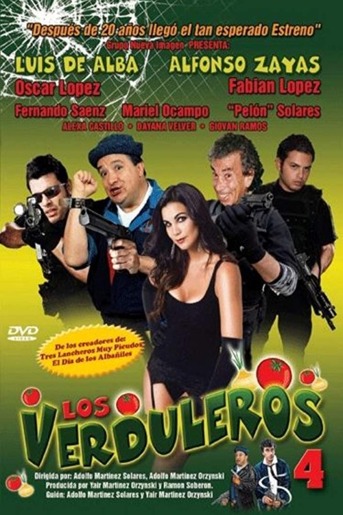 Movie poster for Los verduleros 4 (2011)