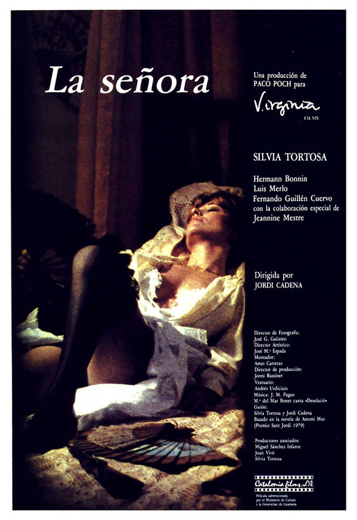 Movie poster for La senyora (1987)