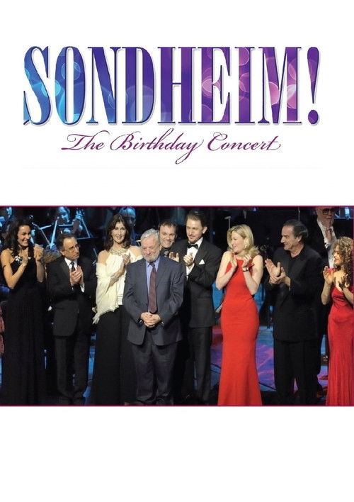 Movie poster for Sondheim! The Birthday Concert (2010)