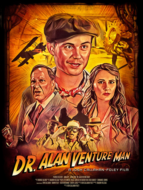 Movie poster for Dr. Alan Venture Man (2023)