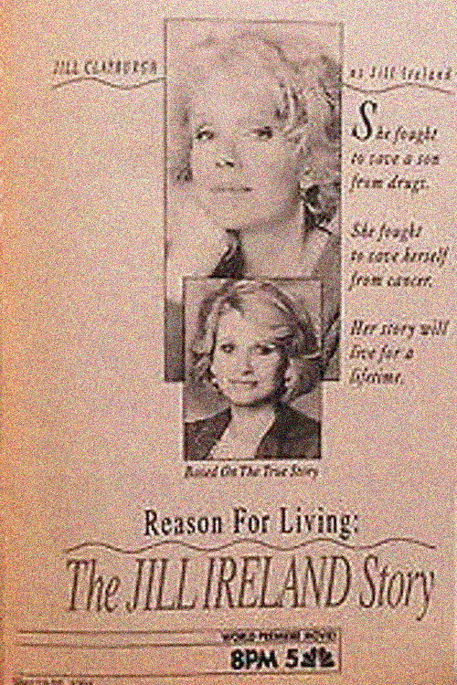 Movie poster for Reason for Living: The Jill Ireland Story (1991)