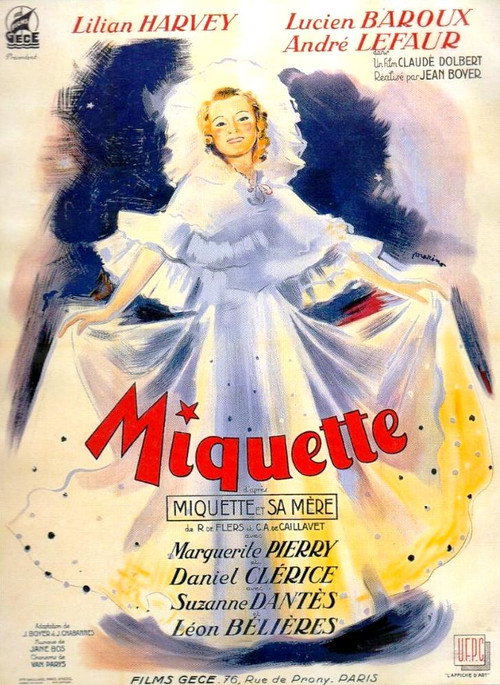Movie poster for Miquette (1940)