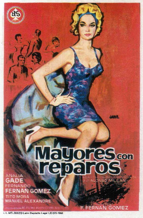 Movie poster for Mayores con reparos (1966)