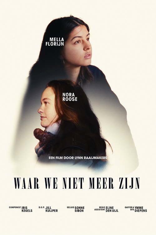 Movie poster for Waar We Niet Meer Zijn (2025)