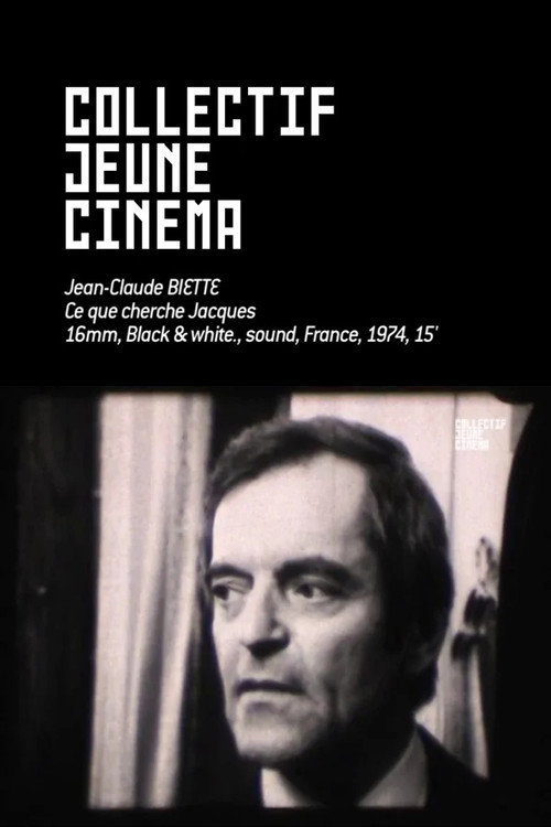 Movie poster for Ce que cherche Jacques (1970)