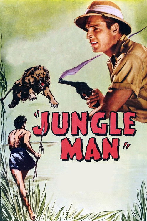 Movie poster for Jungle Man (1941)