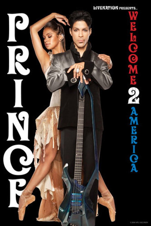 Movie poster for Prince - Welcome 2 America : Live at the Forum (2011)