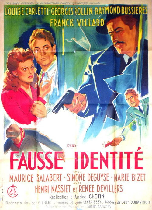 Movie poster for False Identity (1947)