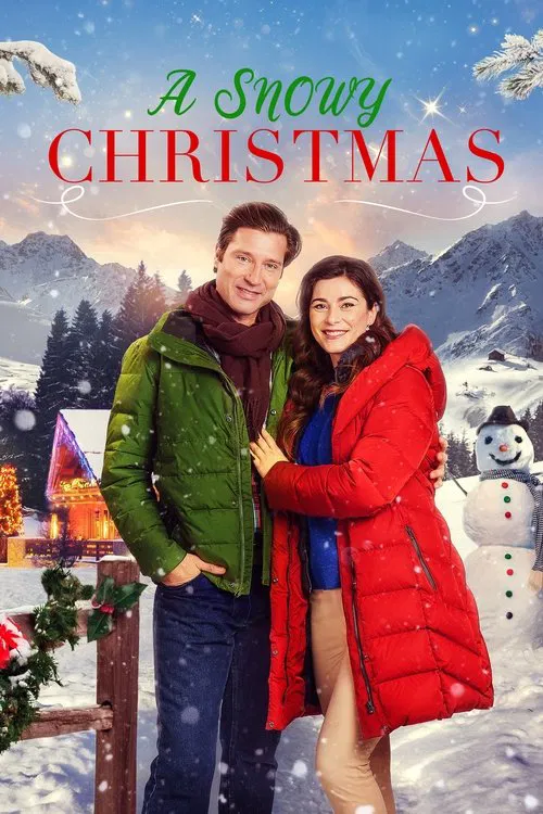 Movie poster for A Snowy Christmas (2021)