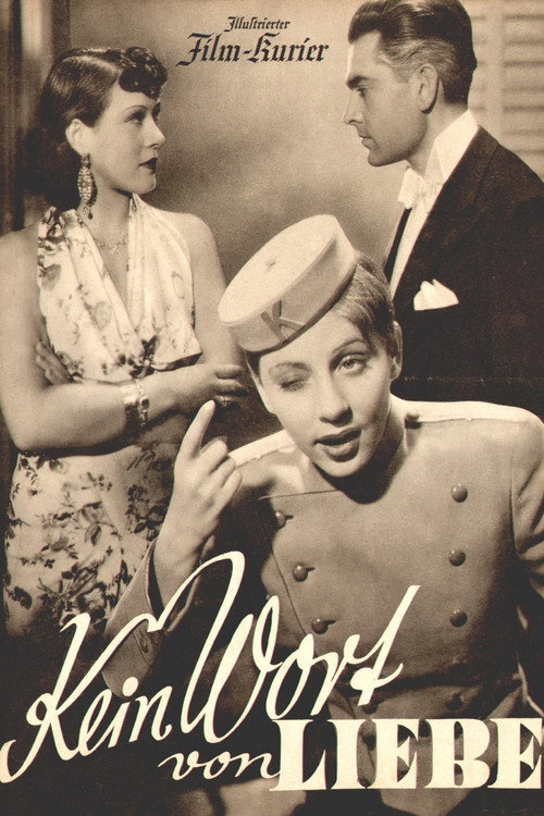 Movie poster for Not a Word About Love (1937)