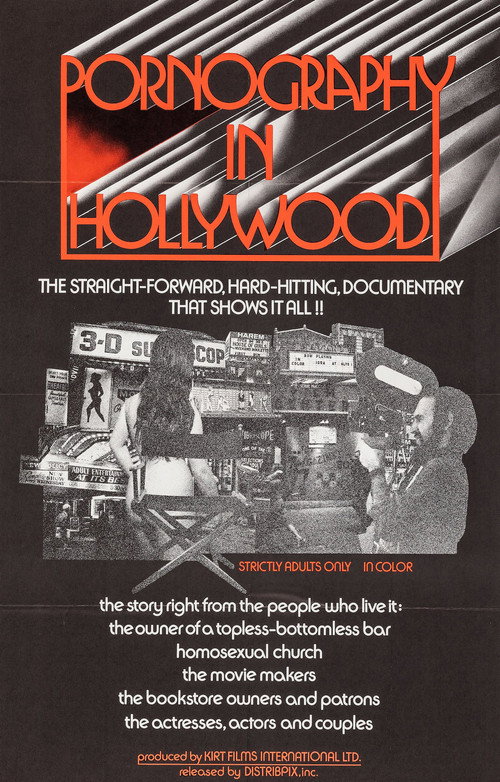 Movie poster for Pornography in Hollywood (1972)