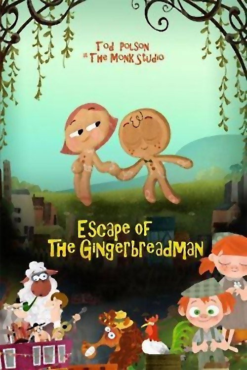 Movie poster for Escape of the Gingerbread Man!!! (2011)