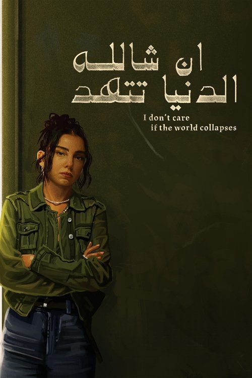 Movie poster for I Don't Care if the World Collapses (2024)