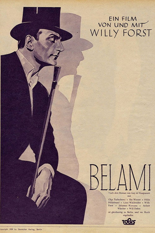 Movie poster for Bel Ami (1939)