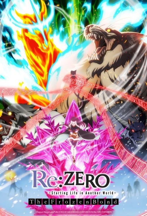 Movie poster for Re:ZERO -Starting Life in Another World- The Frozen Bond (2019)