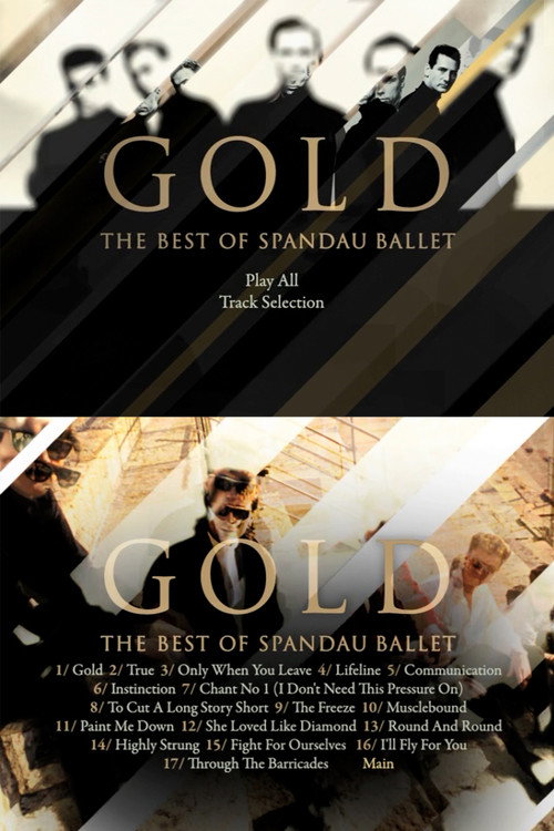 Movie poster for Spandau Ballet - Gold: The Best Video of (2008)