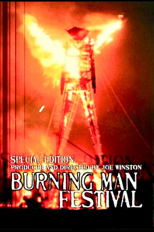 Movie poster for The Burning Man Festival (1997)