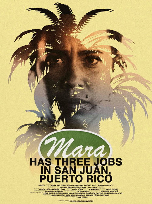 Movie poster for Mara Has Three Jobs in San Juan, Puerto Rico (2024)