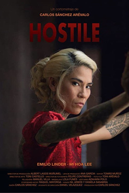 Movie poster for Hostile (2020)