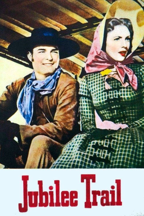 Movie poster for Jubilee Trail (1954)