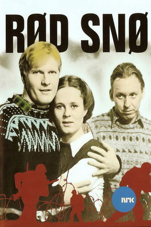 Rød snø poster