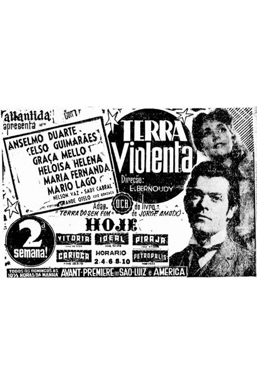 Movie poster for Terra Violenta (1949)