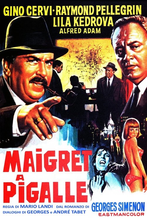 Movie poster for Maigret at the Pigalle (1966)