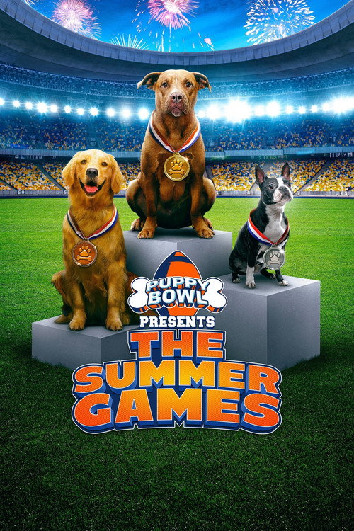 Movie poster for Puppy Bowl Presents: The Summer Games (2021)