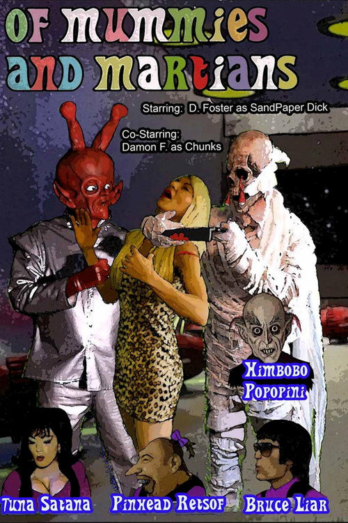 Movie poster for Of Mummies and Martians (2024)