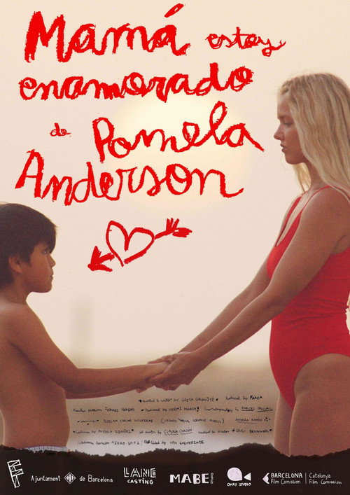 Movie poster for Mama, I'm in Love with Pamela Anderson (2023)