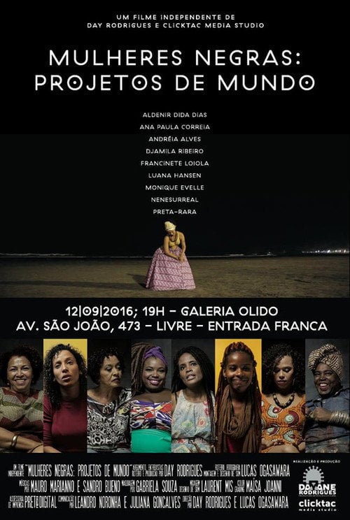 Movie poster for Mulheres Negras: Projetos de Mundo (2015)