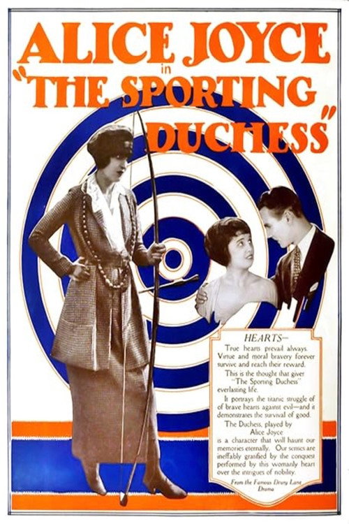 Movie poster for The Sporting Duchess (1920)
