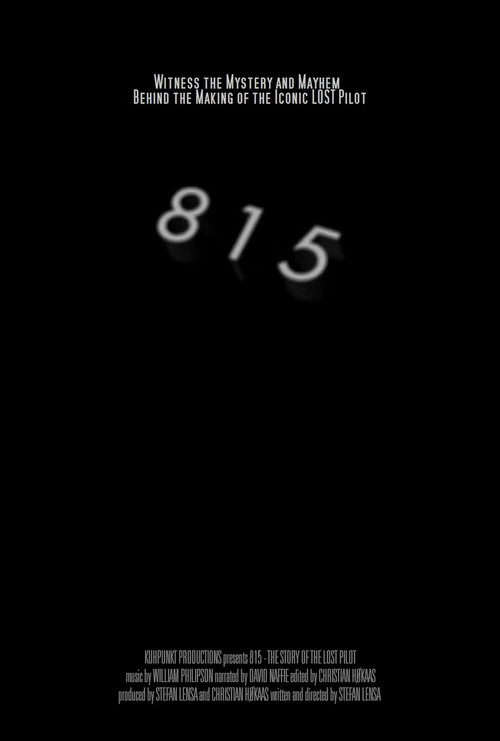Movie poster for 815 - The Story of the Lost Pilot (2023)