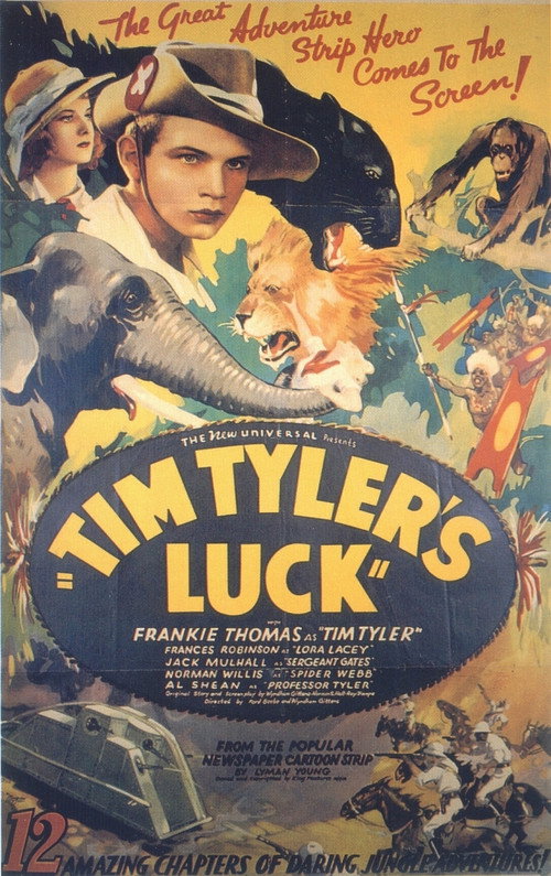Movie poster for Tim Tyler's Luck (1937)