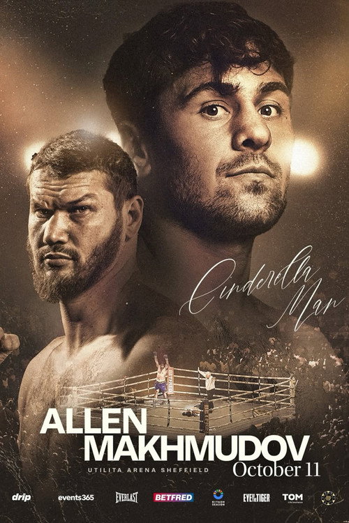Movie poster for David Allen vs. Arslanbek Makhmudov (2025)