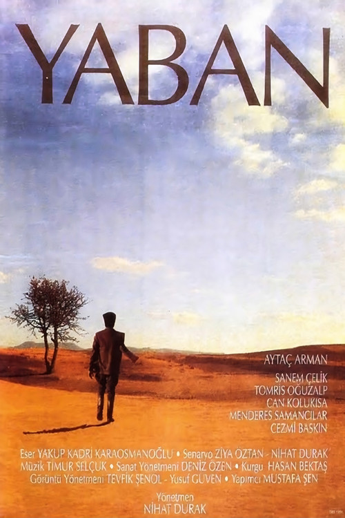 Movie poster for Yaban (1996)
